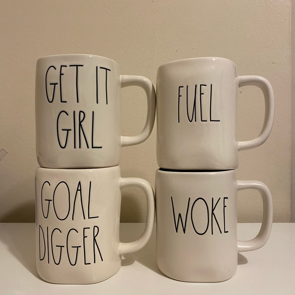 Rae Dunn Coffee Mugs lot
